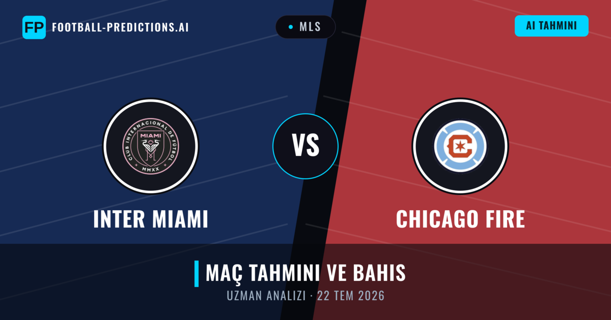 Inter Miami - Chicago Fire — maç tahmini ve önizleme