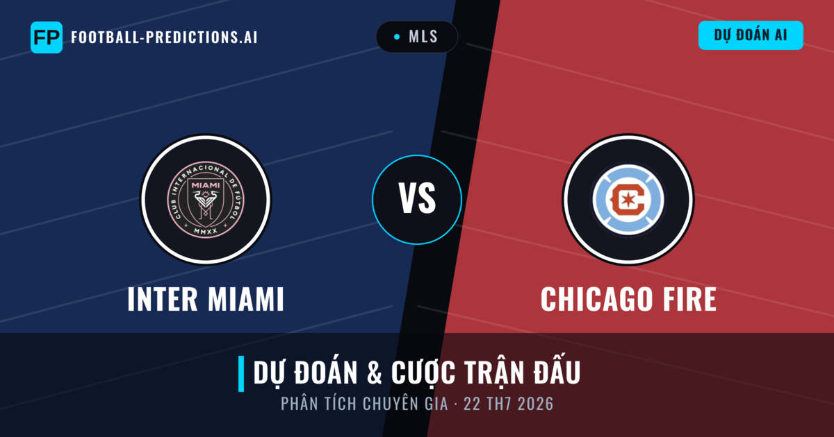 Inter Miami vs Chicago Fire — dự đoán và xem trước trận đấu