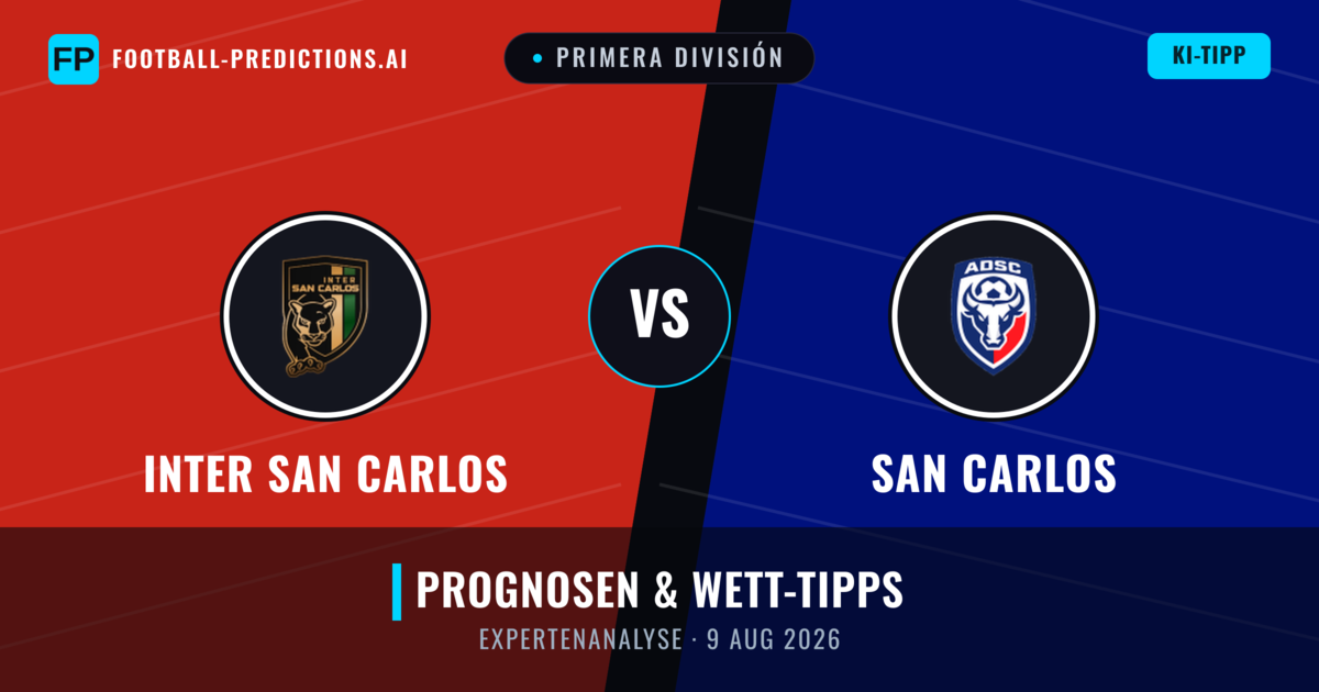 Inter San Carlos vs San Carlos — Prognose und Spielvorschau
