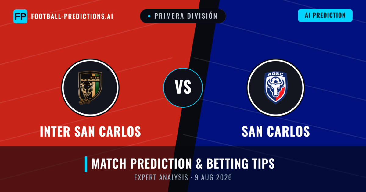 Inter San Carlos vs San Carlos — match prediction & preview