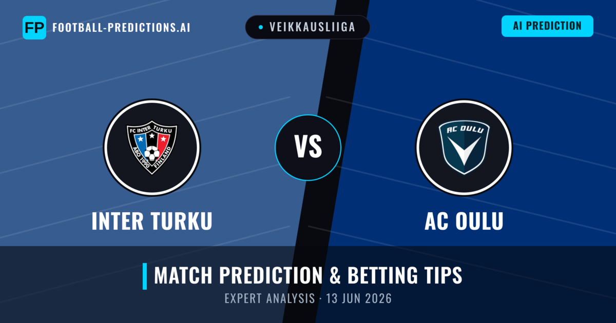 Inter Turku vs AC Oulu — match prediction & preview