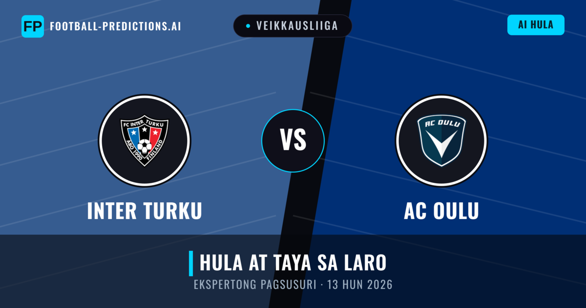 Inter Turku vs AC Oulu — hula at preview ng laban