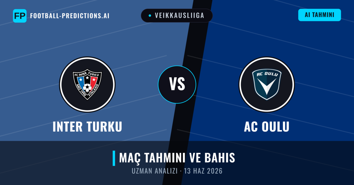 Inter Turku - AC Oulu — maç tahmini ve önizleme