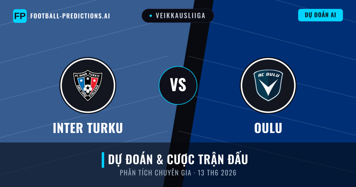 Inter Turku vs Oulu — dự đoán và xem trước trận đấu