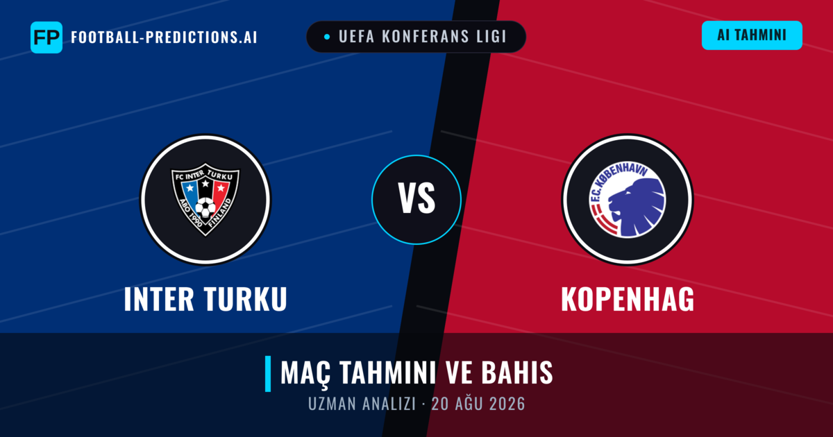 Inter Turku - Kopenhag — maç tahmini ve önizleme