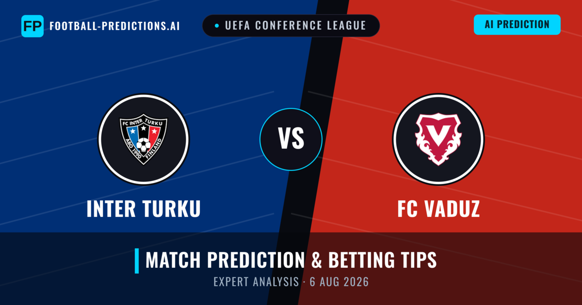 Inter Turku vs FC Vaduz — match prediction & preview
