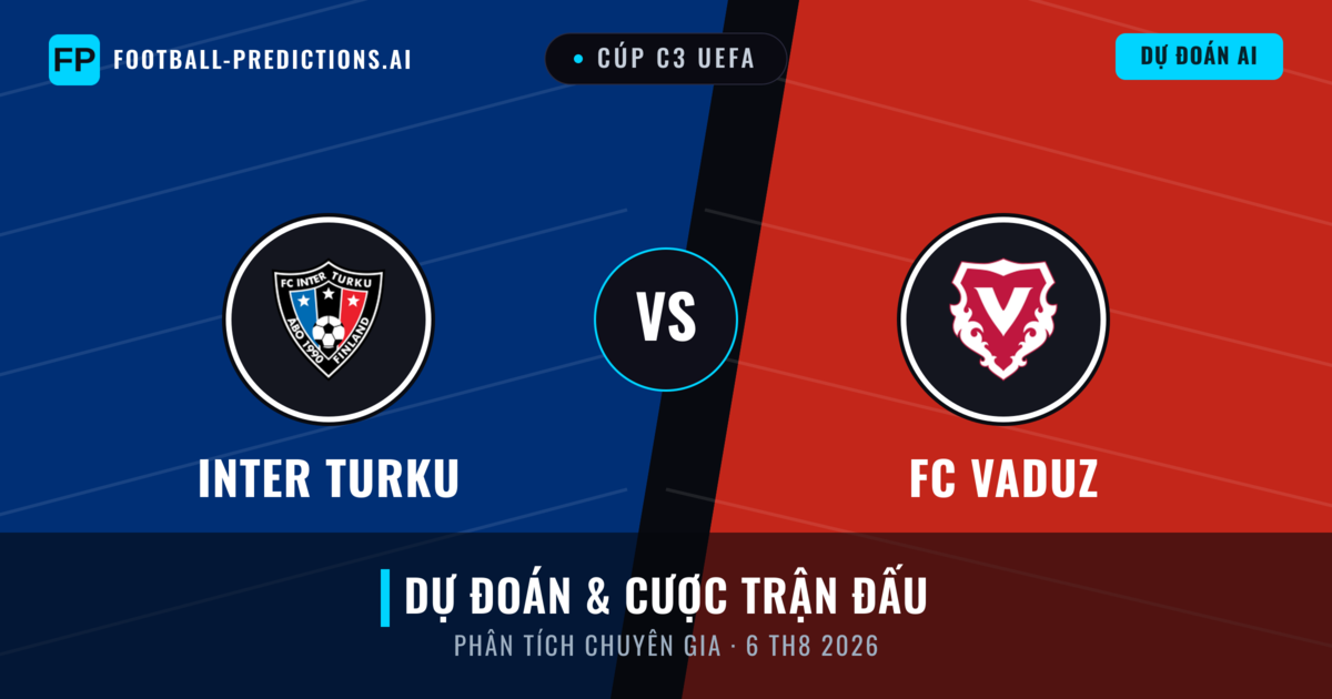Inter Turku vs FC Vaduz — dự đoán và xem trước trận đấu
