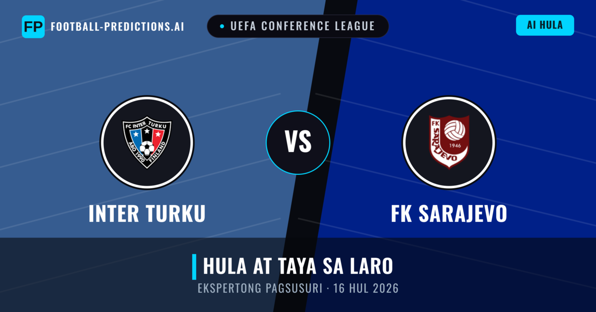 Inter Turku vs FK Sarajevo — hula at preview ng laban