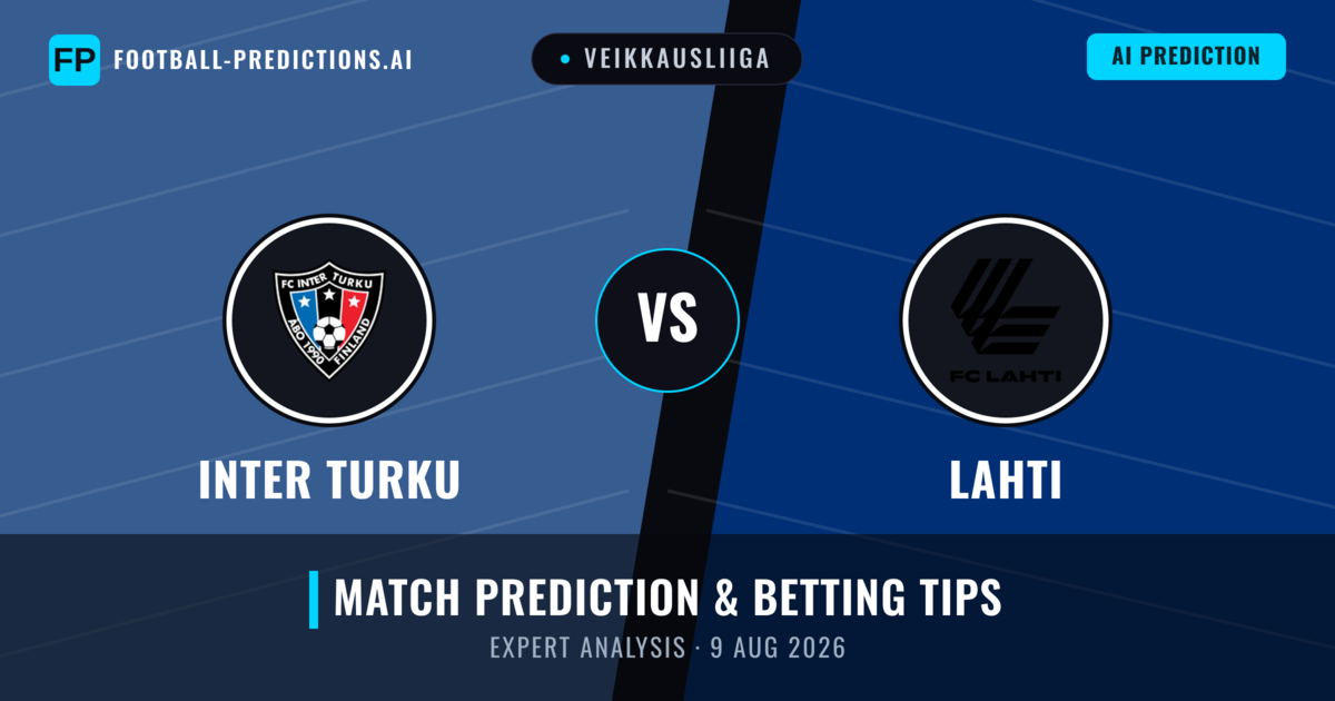Inter Turku vs Lahti — match prediction & preview