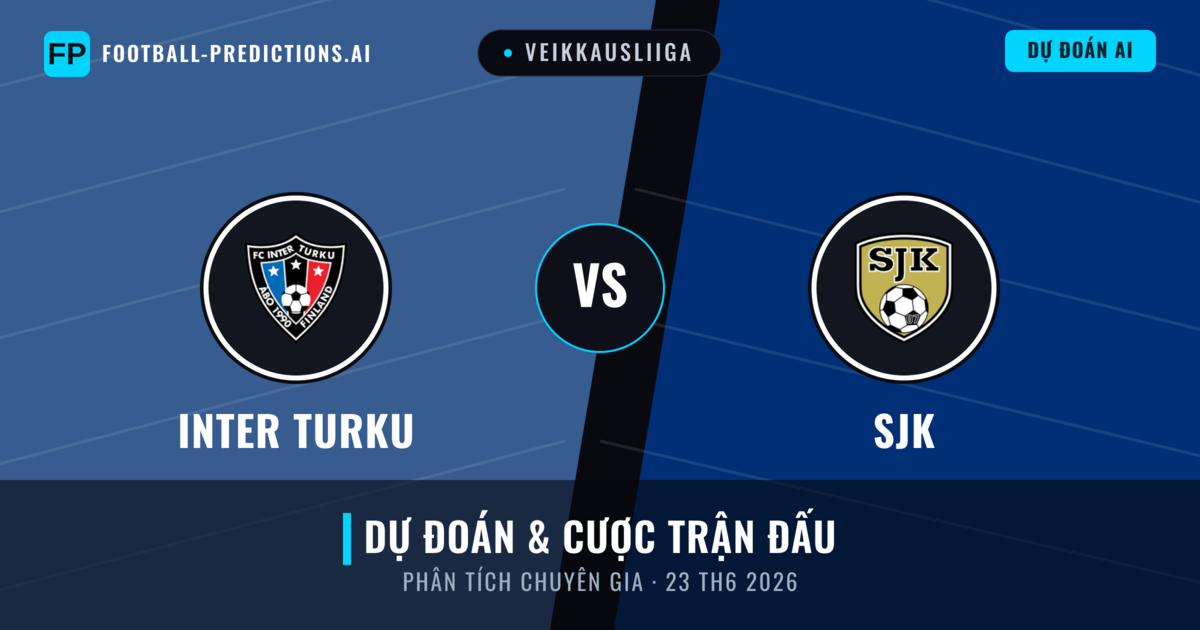 Inter Turku vs SJK — dự đoán và xem trước trận đấu