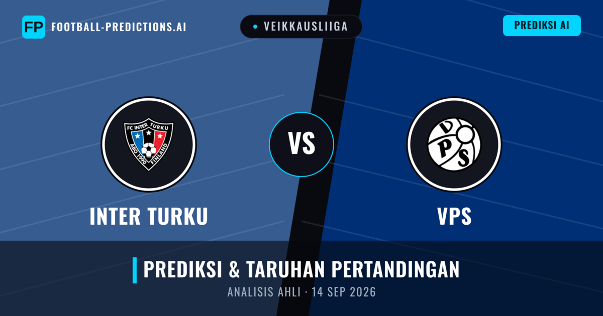 Inter Turku vs VPS — prediksi dan pratinjau pertandingan