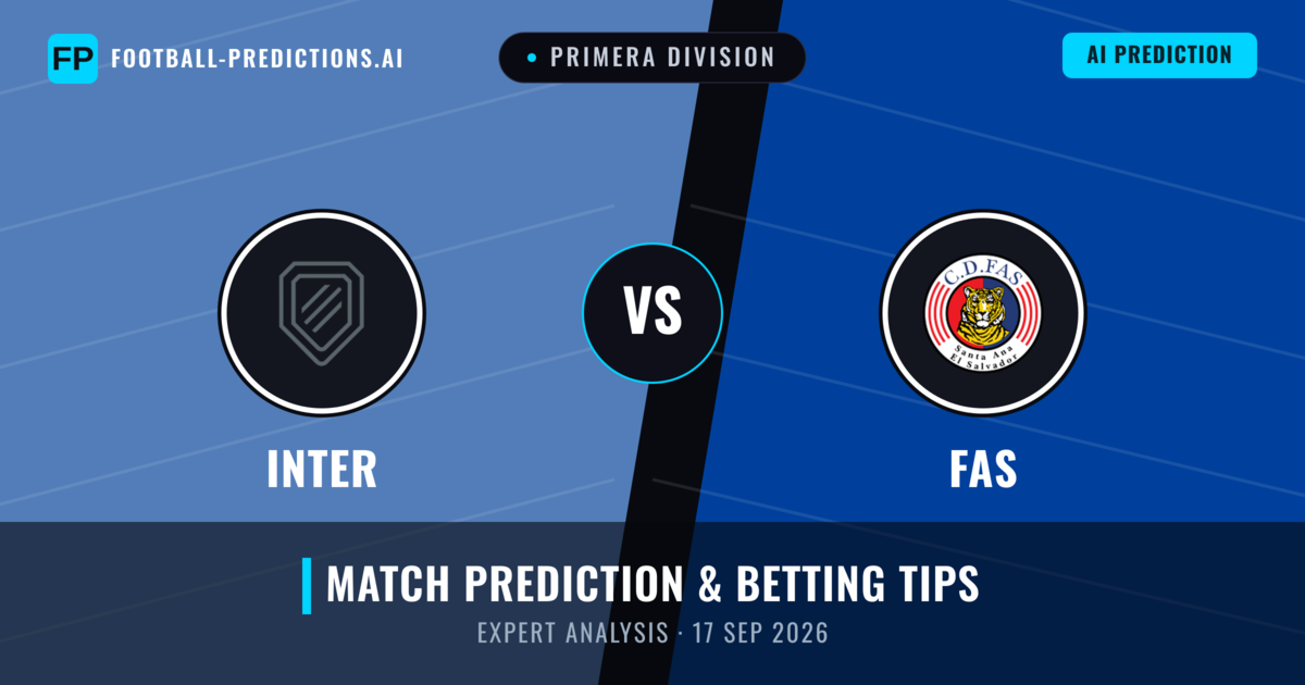 Inter vs FAS — match prediction & preview
