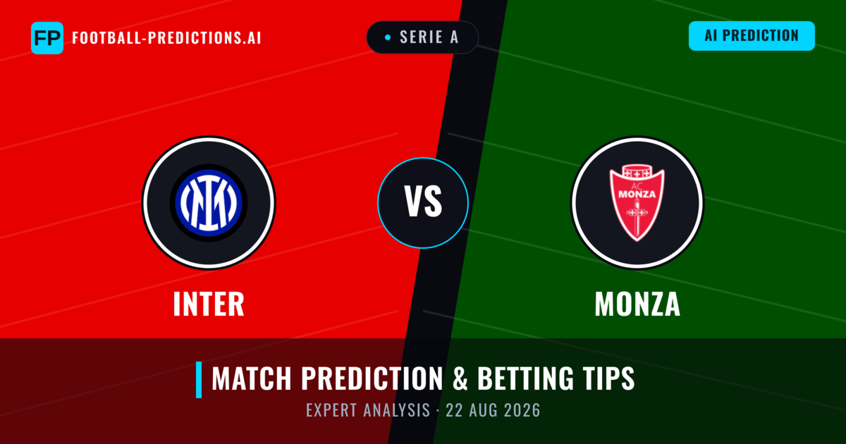 Inter vs Monza — match prediction & preview