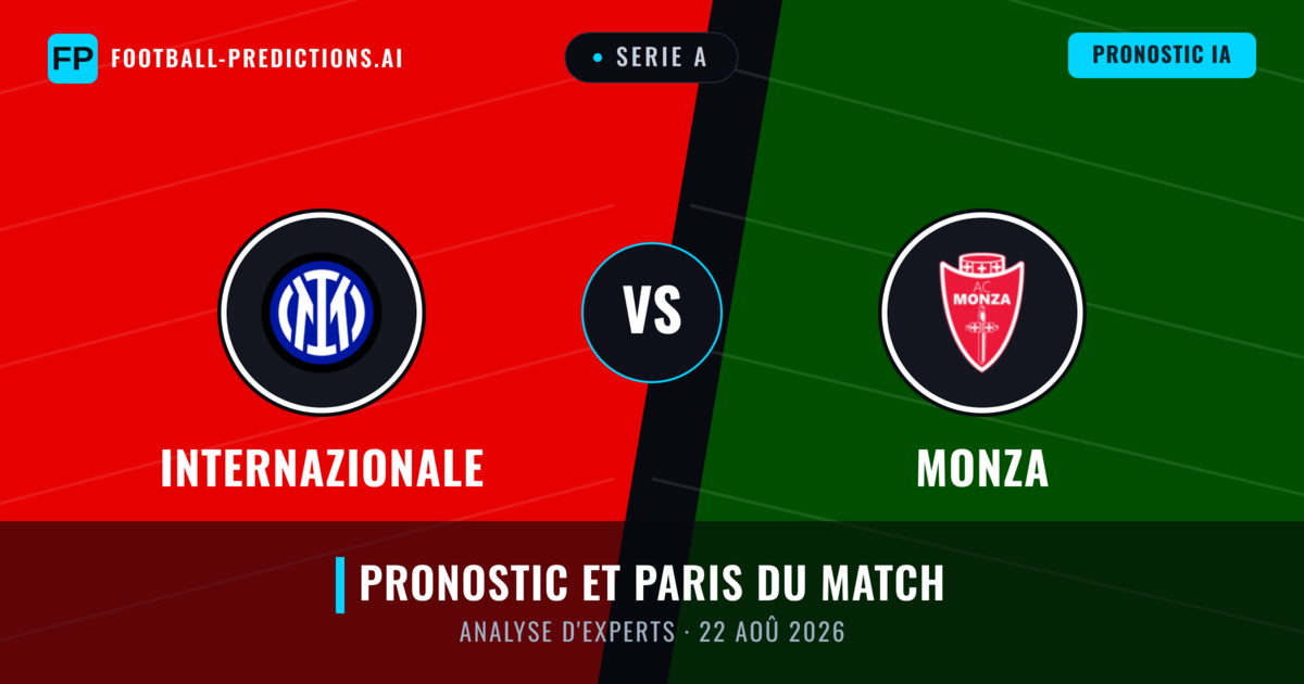 Internazionale vs Monza — pronostic et avant-match