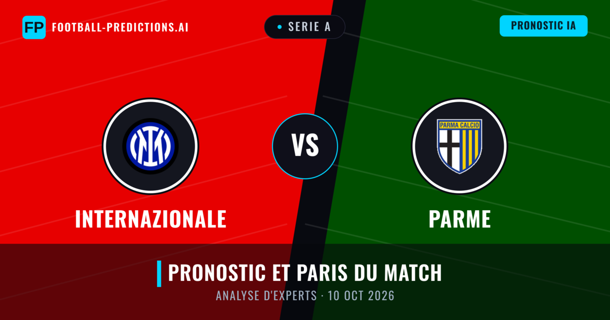 Internazionale vs Parme — pronostic et avant-match