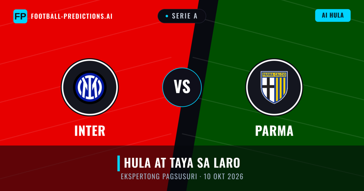Inter vs Parma — hula at preview ng laban