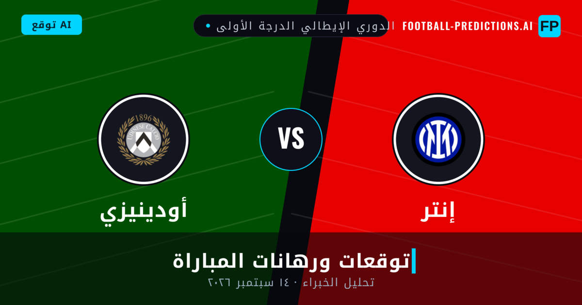إنتر ضد أودينيزي — توقعات ومعاينة المباراة