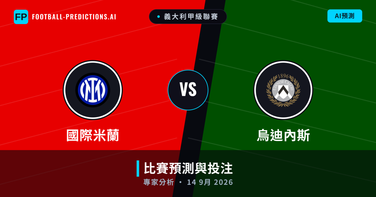 國際米蘭 vs 烏迪內斯 — 比赛预测和前瞻
