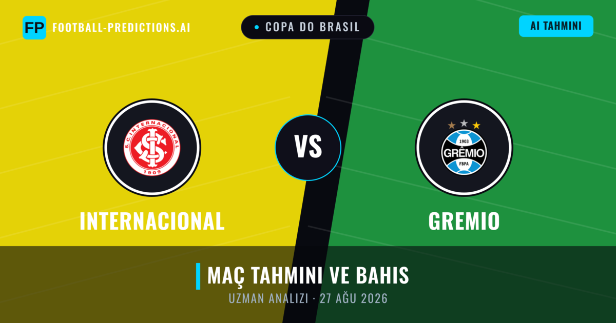 Internacional - Gremio — maç tahmini ve önizleme