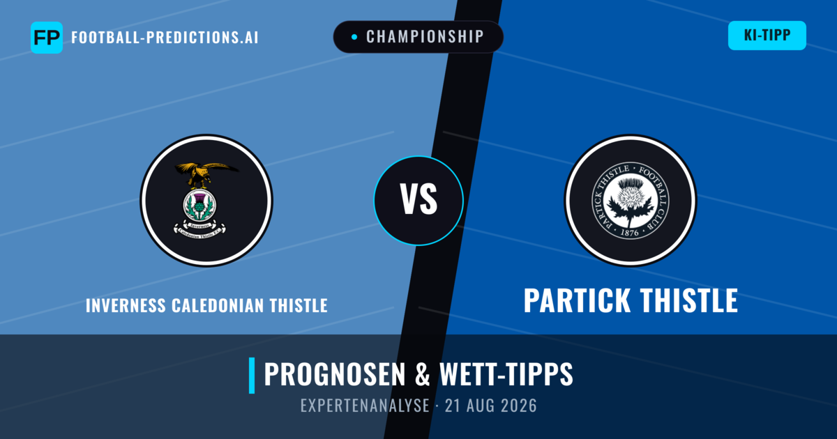 Inverness Caledonian Thistle vs Partick Thistle — Prognose und Spielvorschau
