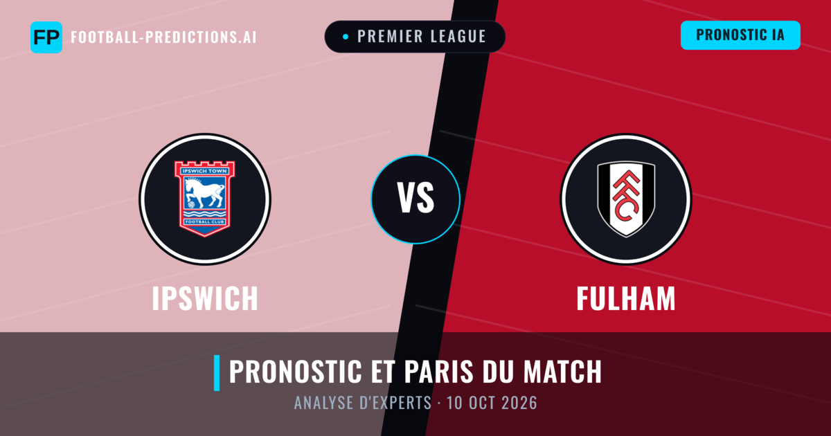 Ipswich vs Fulham — pronostic et avant-match