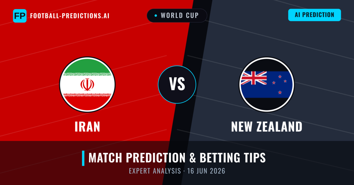 Iran vs New Zealand — match prediction & preview