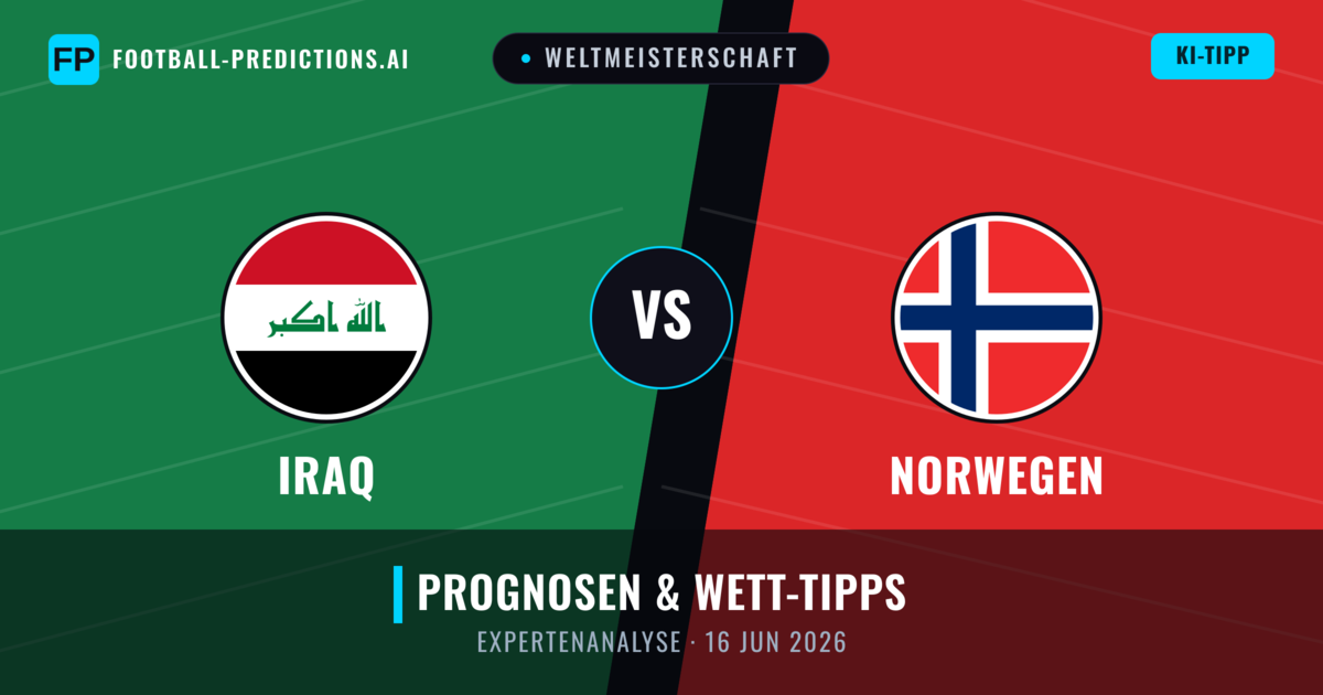 Iraq vs Norwegen — Prognose und Spielvorschau