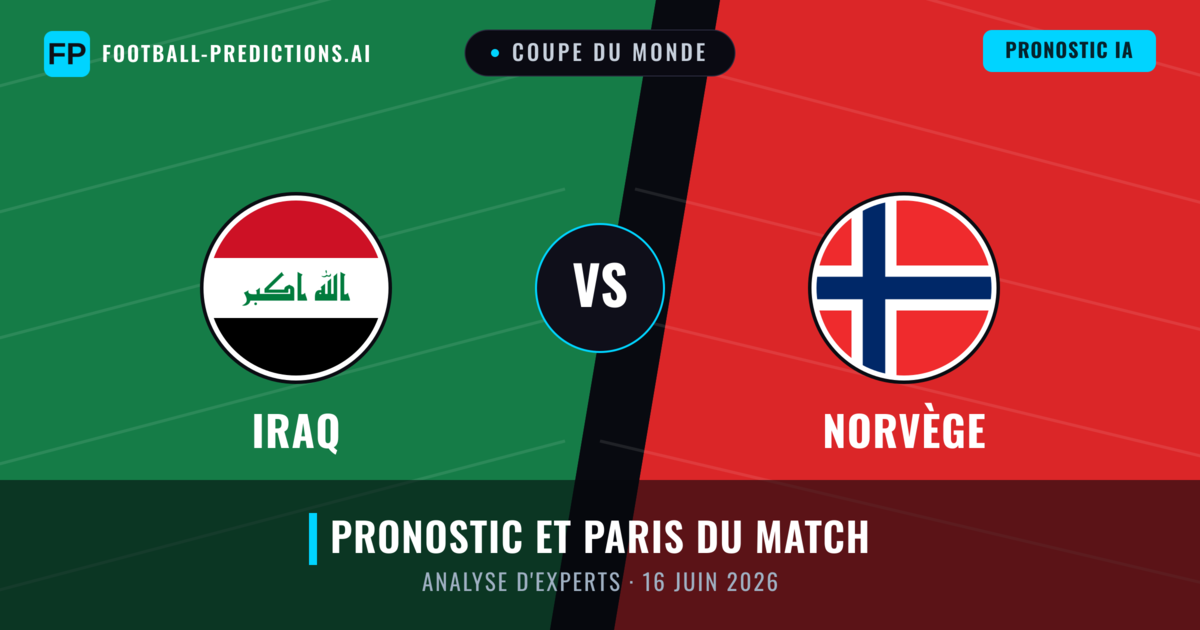 Iraq vs Norvège — pronostic et avant-match