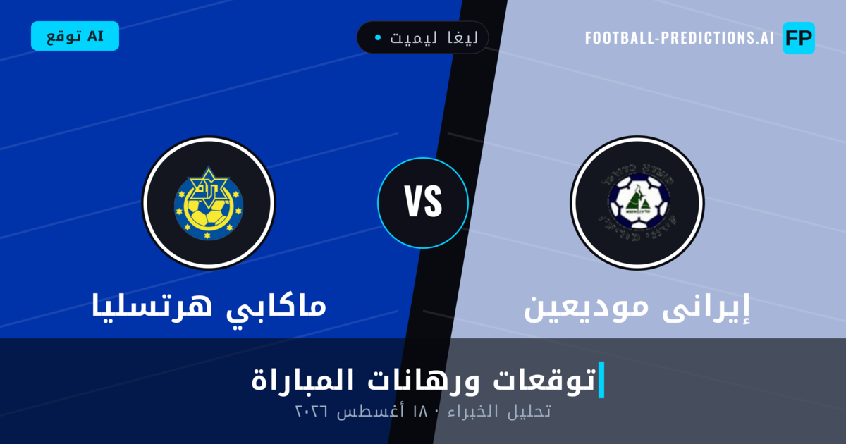 إيرانى موديعين ضد ماكابي هرتسليا — توقعات ومعاينة المباراة