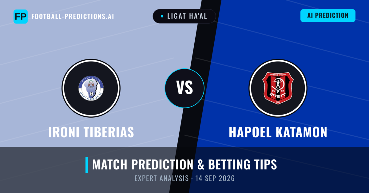 Ironi Tiberias vs Hapoel Katamon — match prediction & preview