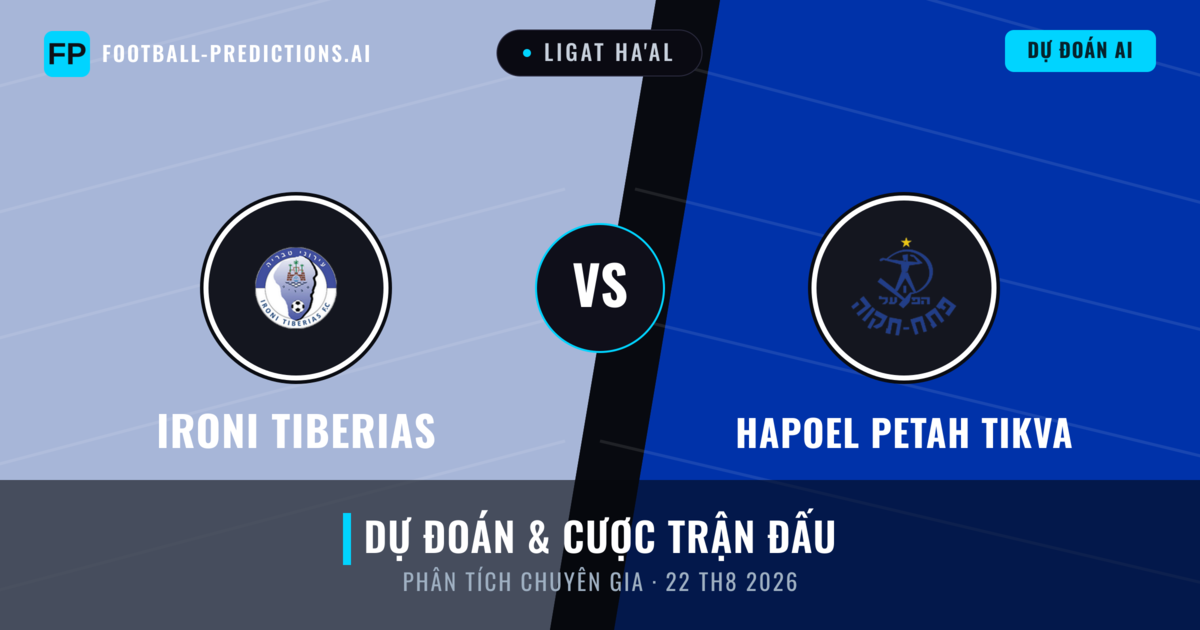 Ironi Tiberias vs Hapoel Petah Tikva — dự đoán và xem trước trận đấu