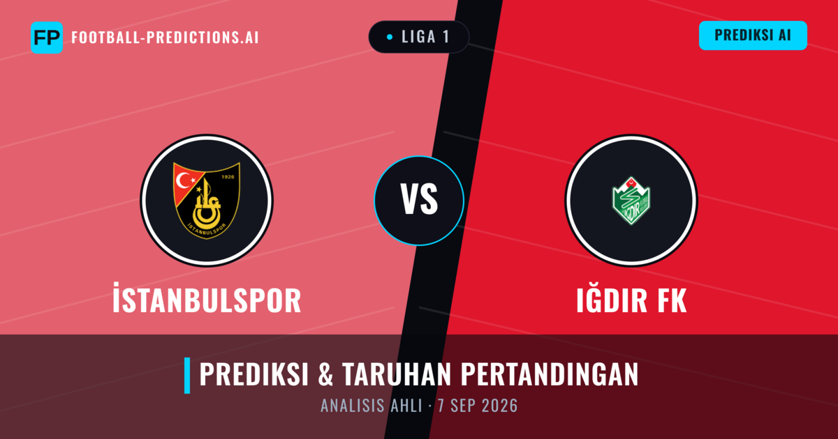İstanbulspor vs Iğdır FK — prediksi dan pratinjau pertandingan