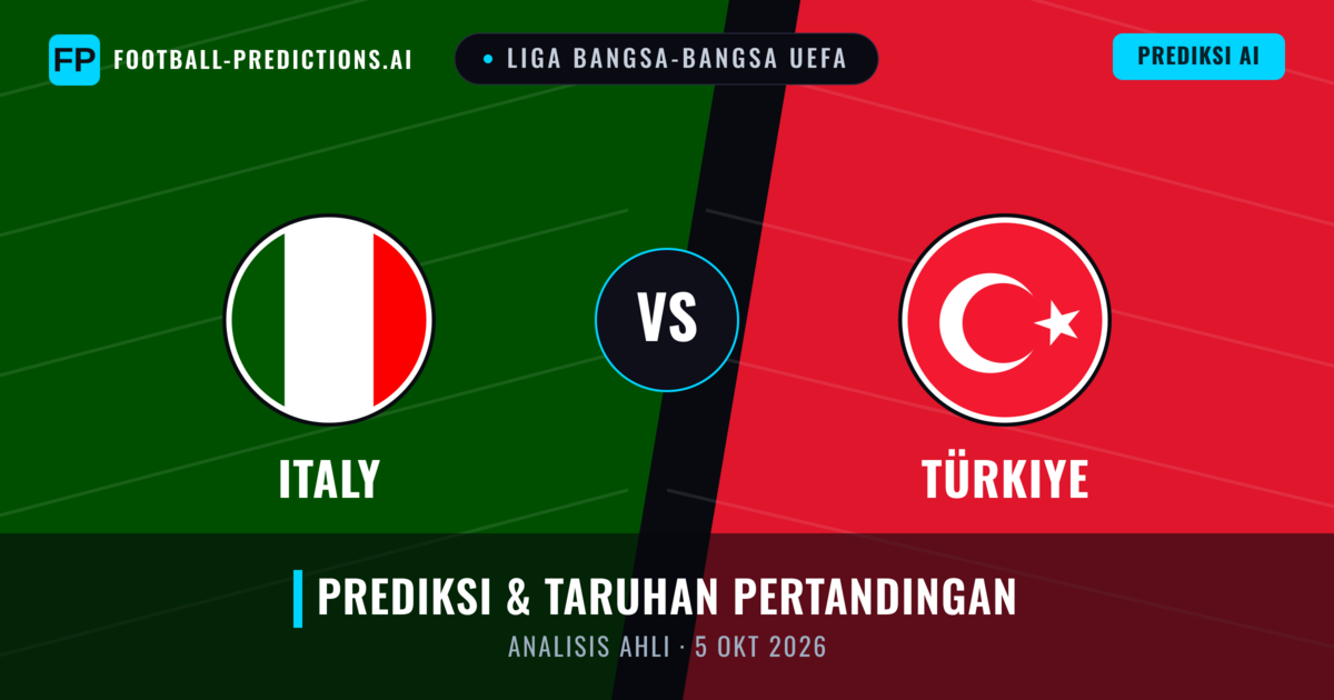 Italia vs Turki — prediksi dan pratinjau pertandingan