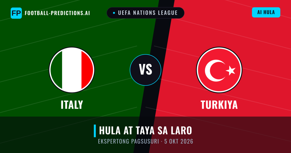 Italy vs Turkiya — hula at preview ng laban