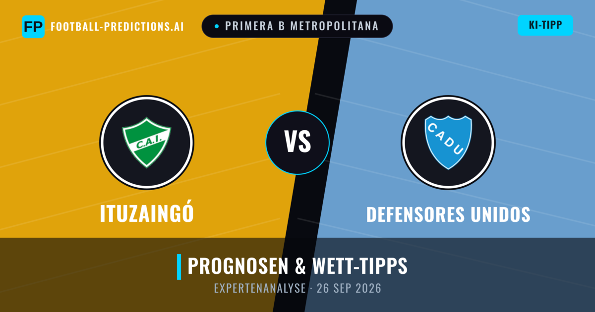 Ituzaingó vs Defensores Unidos — Prognose und Spielvorschau