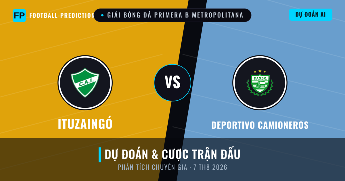 Ituzaingó vs Deportivo Camioneros — dự đoán và xem trước trận đấu
