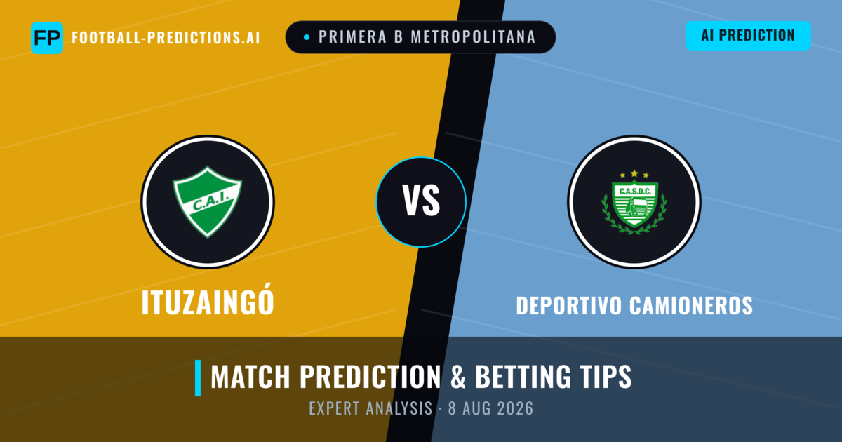 Ituzaingó vs Deportivo Camioneros — match prediction & preview