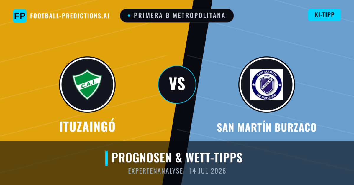 Ituzaingó vs San Martín Burzaco — Prognose und Spielvorschau