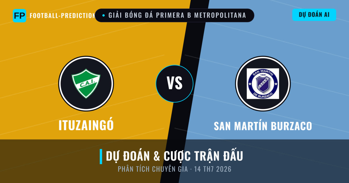Ituzaingó vs San Martín Burzaco — dự đoán và xem trước trận đấu