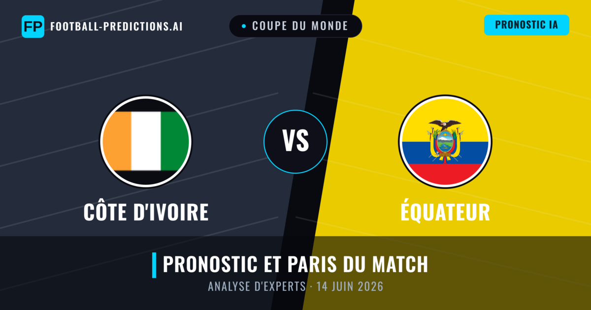 Côte d'Ivoire vs Équateur — pronostic et avant-match
