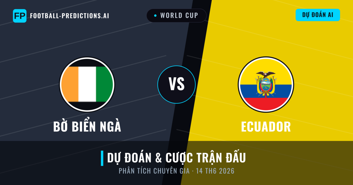 Bờ Biển Ngà vs Ecuador — dự đoán và xem trước trận đấu