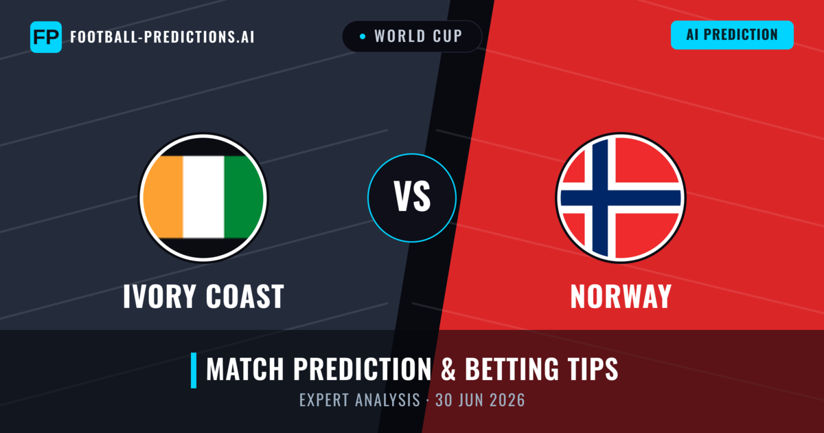 Ivory Coast vs Norway — match prediction & preview