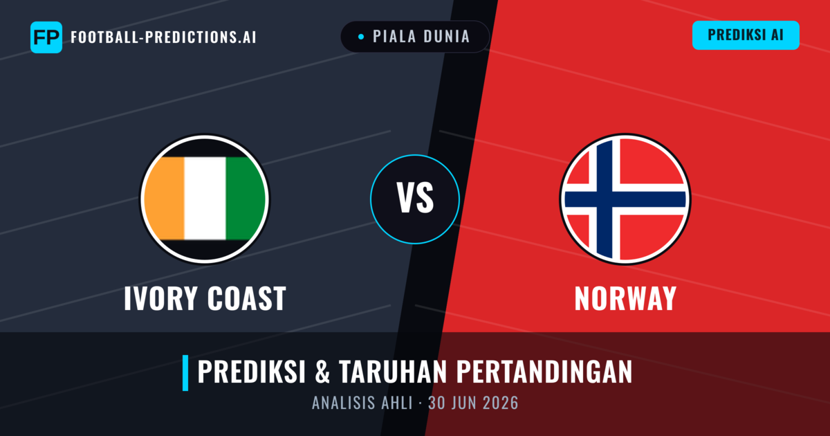 Ivory Coast vs Norwegia — prediksi dan pratinjau pertandingan
