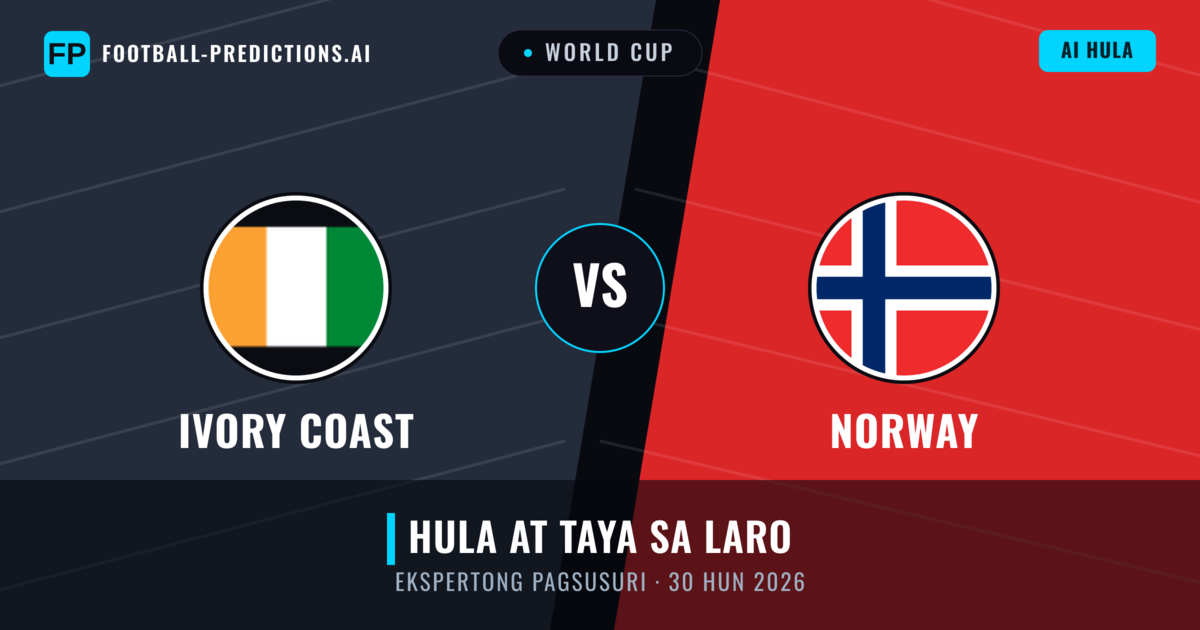 Ivory Coast vs Norway β hula at preview ng laban