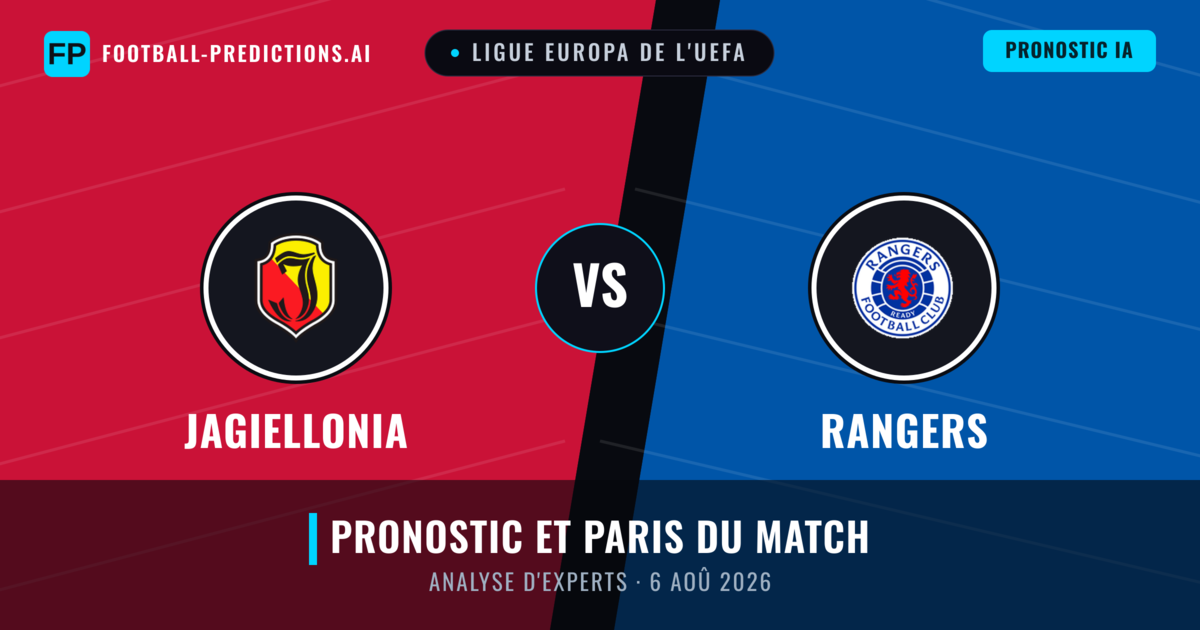 Jagiellonia vs Rangers — pronostic et avant-match