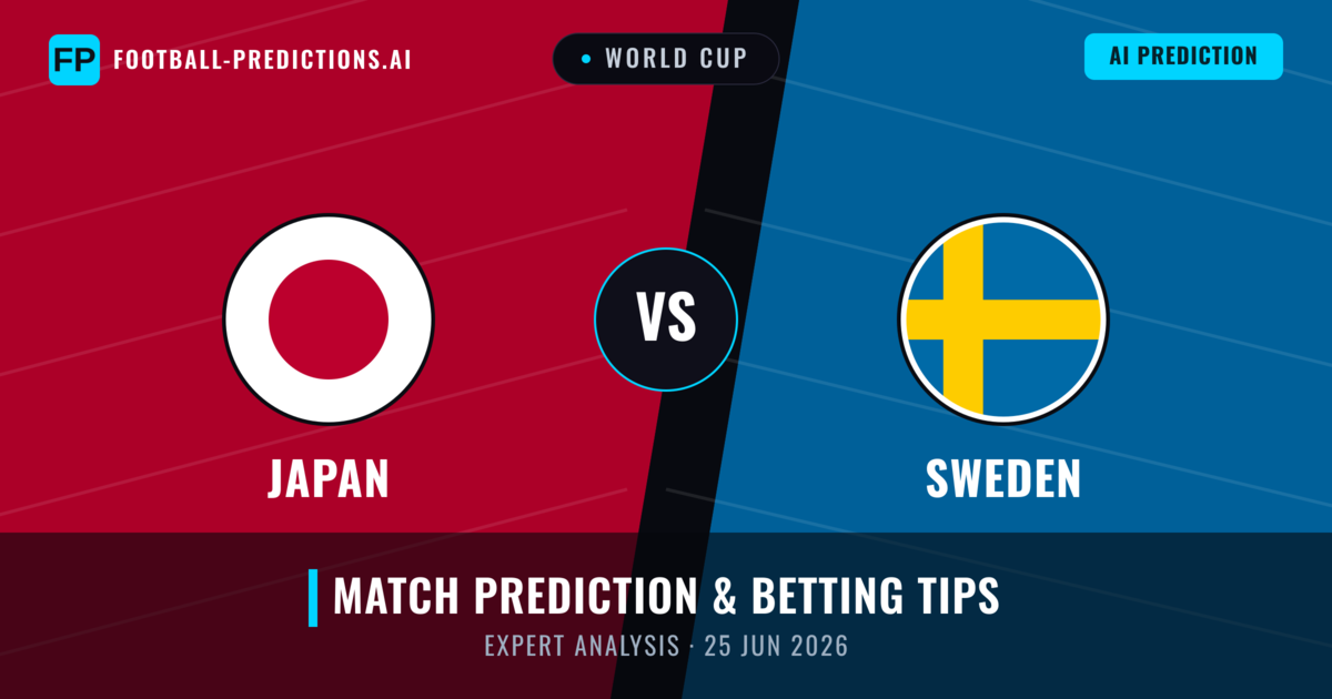Japan vs Sweden — match prediction & preview