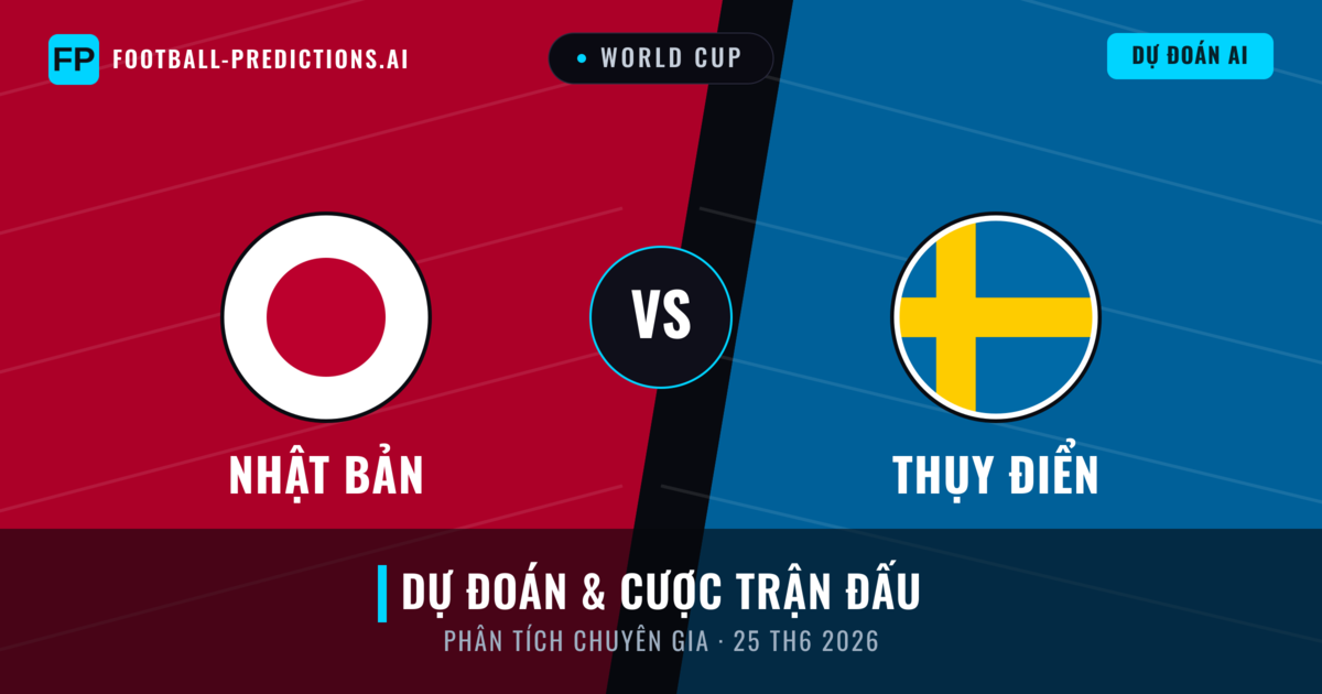 Nhật Bản vs Thụy Điển — dự đoán và xem trước trận đấu