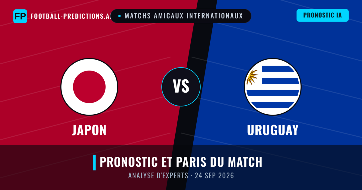 Japon vs Uruguay — pronostic et avant-match