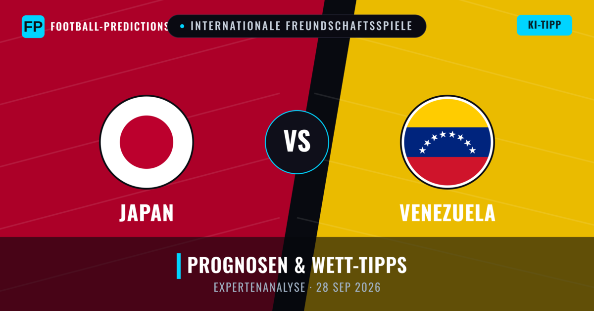 Japan vs Venezuela — Prognose und Spielvorschau