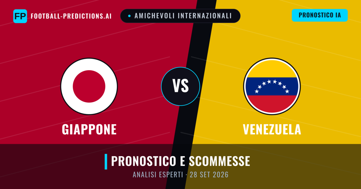 Giappone vs Venezuela — pronostico e anteprima del match